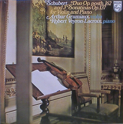 SCHUBERT - Violin Sonata - Arthur Grumiaux