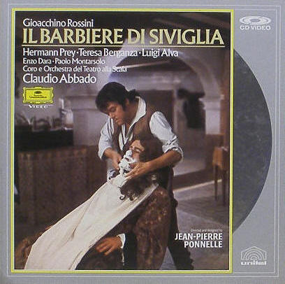 [LD] ROSSINI - Il Barbiere Di Siviglia 세빌리아의 이발사 - Hermann Prey, Teresa Berganza, Claudio Abbado
