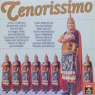 Tenorissimo - Enrico Caruso, Beniamino Gigli, Giluseppe Di Stefano, Carlo Beronzi...