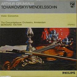 TCHAIKOVSKY, MENDELSSOHN - Violin Concerto - Arthur Grumiaux