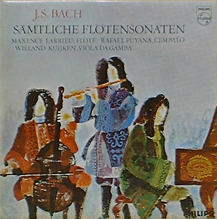 BACH - Complete Flute Sonatas - Maxence Larrieu, Puyana, Kuijken