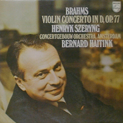 BRAHMS - Violin Concerto - Henryk Szeryng / 브람스 바이올린협주곡 헨릭 쉐링