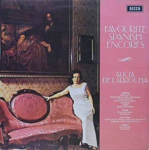 Alicia de Larrocha - Favorite Spanish Encores - Albeniz, Soler, Granados, Turina