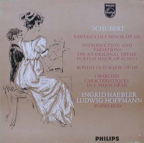 SCHUBERT - Fantasia, Introduction and Variations on an Original Theme - Ingrid Haebler &amp; Ludwig Hoffmann