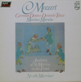 MOZART - German Dances - Neville Marriner
