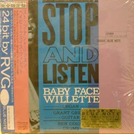 BABY FACE WILLETTE - Stop And Listen (Blue Note 4084)