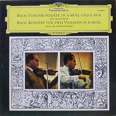 BACH - Violin Concertos, Concerto for 2 Violins - David and Igor Oistrach
