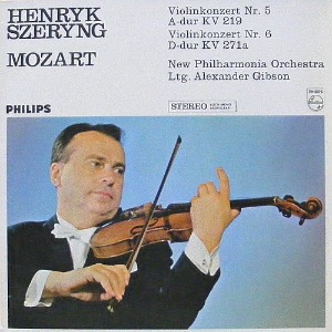 MOZART - Violin Concerto No.5, No.6 - Henryk Szeryng