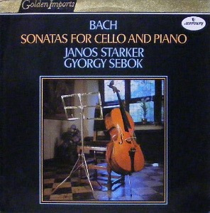 BACH - Sonatas for Cello and Piano - Janos Starker, Gyorgy Sebok