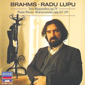 BRAHMS - Two Rhapsodies, Piano Pieces - Radu Lupu