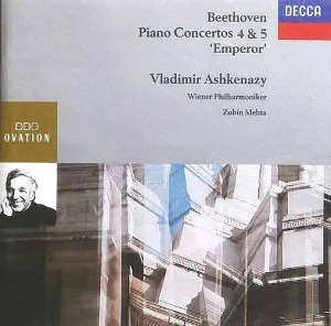 BEETHOVEN - Piano Concertos No.4 &amp; No.5 &#039;Emperor&#039; - Vladimir Ashkenazy