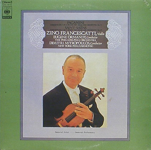 PAGANINI, SAINT-SAENS - Violin Concerto - Zino Francescatti