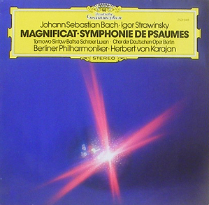 BACH - Magnificat / STRAVINSKY - Symphony of Psalms / Berlin Philharmonic, Karajan