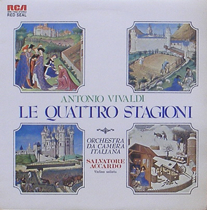 VIVALDI - Four Seasons - Italian Chamber, Salvatore Accardo