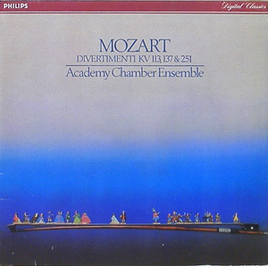 MOZART - Divertimenti KV 113, 137 &amp; 251 - Academy Chamber Ensemble