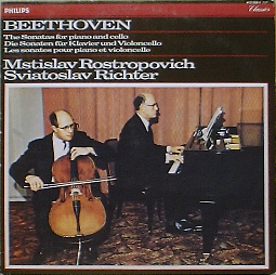 BEETHOVEN - Cello Sonatas - Rostropovich, Richter
