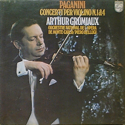 PAGANINI - Violin Concerto No.1, No.4 - Arthur Grumiaux