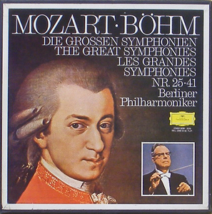 MOZART - The Great Symphonies : No.25~41 - Berlin Philharmonic / Karl Bohm