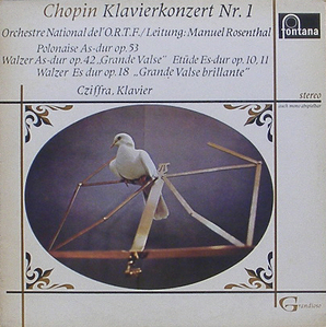 CHOPIN - Piano Concerto No.1, Polonaise, Waltz, Etude - Gyorgy Cziffra [미개봉]