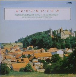 BEETHOVEN - String Quartet &quot;Rasumowsky&quot; - Gewandhaus-Quartett Leipzig