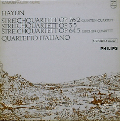 HAYDN - String Quartet &#039;The Lark&#039; &#039;Serenade&#039; &#039;Fifths&#039; - Quartetto Italiano