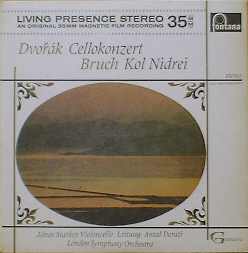 DVORAK - Cello Concerto / BRUCH - Kol Nidrei / Janos Starker