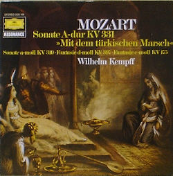 MOZART - Piano Sonata, Fantasie - Wilhelm Kempff
