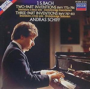 BACH - Two-part, Three-part Inventions - Andras Schiff