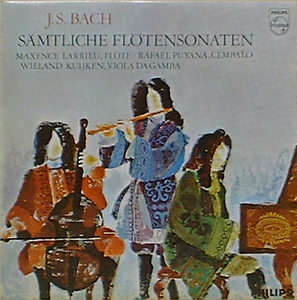 BACH - Complete Flute Sonatas - Maxence Larrieu, Puyana, Kuijken