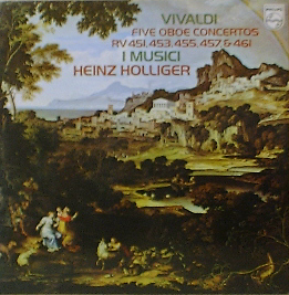 VIVALDI - Five Oboe Concertos - Heinz Holliger, I Musici