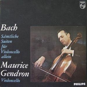 BACH - Suites for Cello Solo - Maurice Gendron