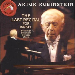 Artur Rubinstein - The Last Recital for Israel - Beethoven, Schumann, Debussy, Chopin