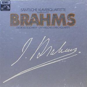 BRAHMS - Complete Piano Quartet, Piano Quintet - Georges Solchany, Hungarian Quartet