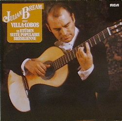 VILLA-LOBOS - 12 Etude for Guitar - Julian Bream