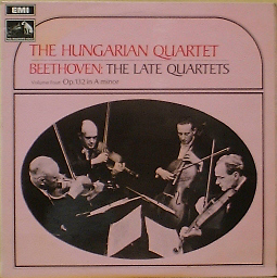 BEETHOVEN - String Quartet No.15 - Hungarian Quartet