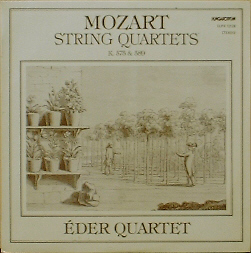 MOZART - String Quartet No.21, No.22 - Eder Quartet