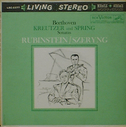 BEETHOVEN - Violin Sonata Kreutzer, Spring - Szeryng. Rubinstein