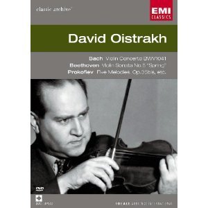 [DVD] DAVID OISTRAKH - Bach, Beethoven, Prokofiev...