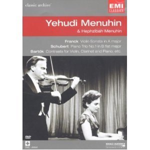 [DVD] YEHUDI MENUHIN - Franck, Schubert, Bartok...