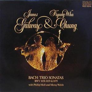 BACH - Trio Sonatas - James Galway, Kyung-Wha Chung 정경화