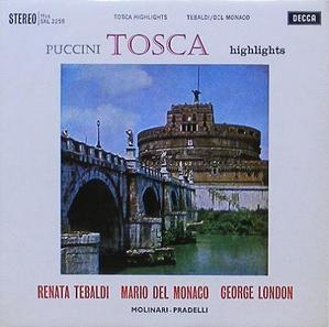 PUCCINI - Tosca (Highlights) - Renata Tebaldi, Mario Del Monaco