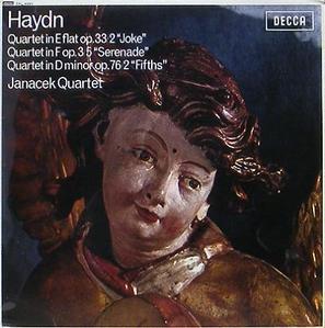 HAYDN - String Quartet Joke, Serenade, Fifth - Janacek Quartet 