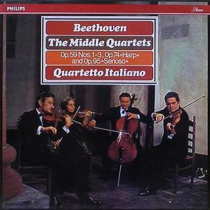 BEETHOVEN - The Middle Quartets - Quartetto Italiano