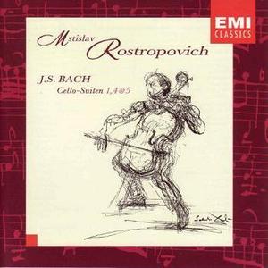 BACH - Suites for Cello Solo - Mstislav Rostropovich