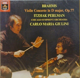 BRAHMS - Violin Concerto - Itzhak Perlman