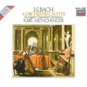 BACH - 4 Orchestral Suites - Stuttgart Chamber Orchestra / Karl Munchinger