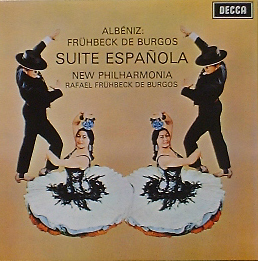 ALBENIZ - Suite Espanola - New Philharmonia / Fruhbeck De Burgos [미개봉]