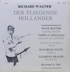 WAGNER - Der Fliegende Hollander - Clemens Krauss [미개봉]