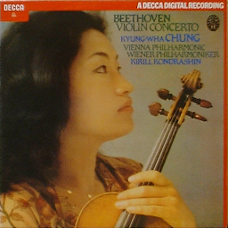 BEETHOVEN - Violin Concerto - Kyunwha Chung 정경화 / Kirill Kondrashin
