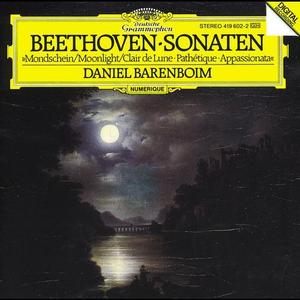 BEETHOVEN - Piano Sonata &#039;Moonlight&#039;, &#039;Pathtique&#039;, &#039;Appassionata&#039; - Daniel Barenboim